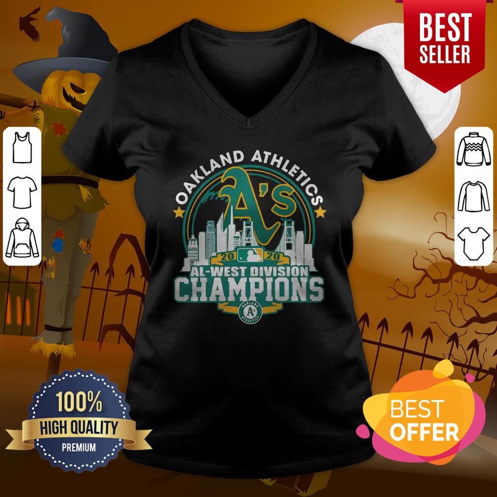 Nice Oakland Athletics Al West Division Champions Shirt