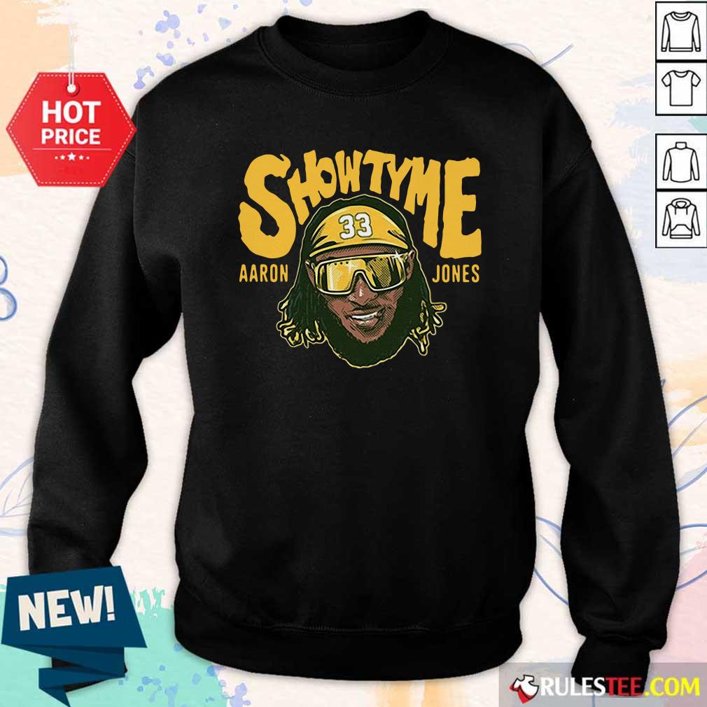 Nice Showtyme Green Bay Aaron Jones Shirt