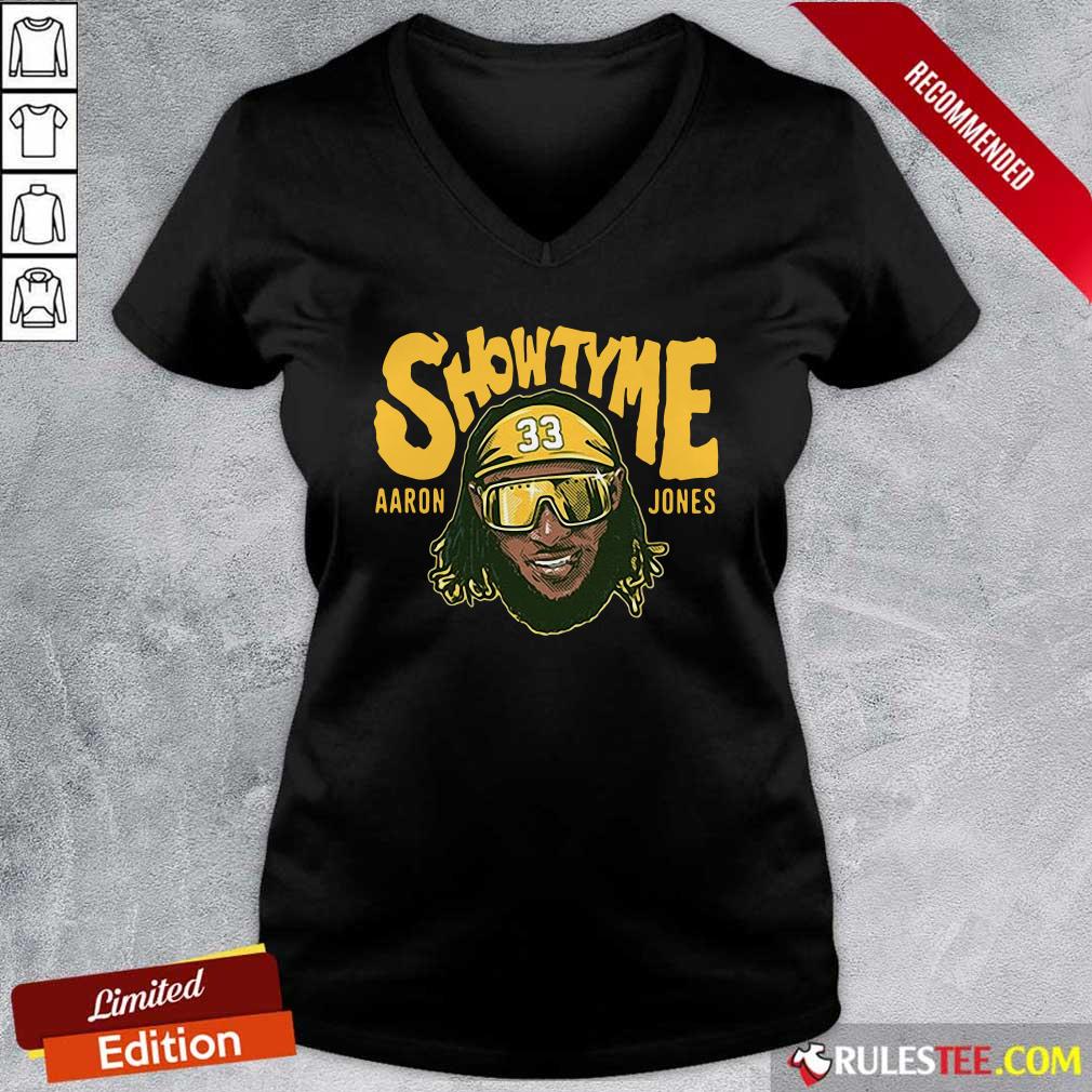 Nice Showtyme Green Bay Aaron Jones Shirt