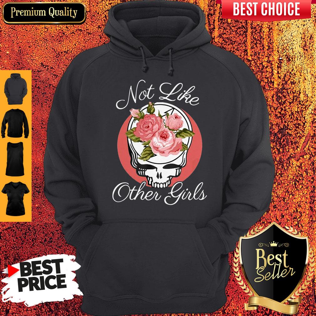 Nice Skull Not Like Other Girls Shirt
