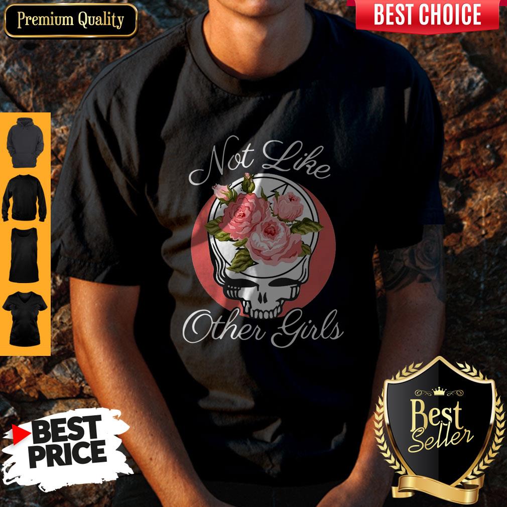 Nice Skull Not Like Other Girls Shirt