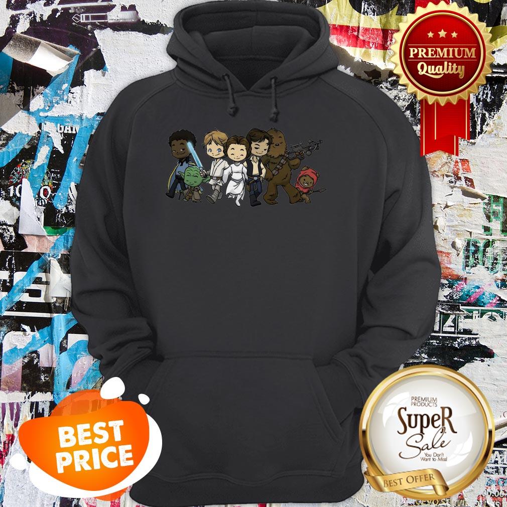 Nice Star Wars Characters Chibi Jedi Shirt