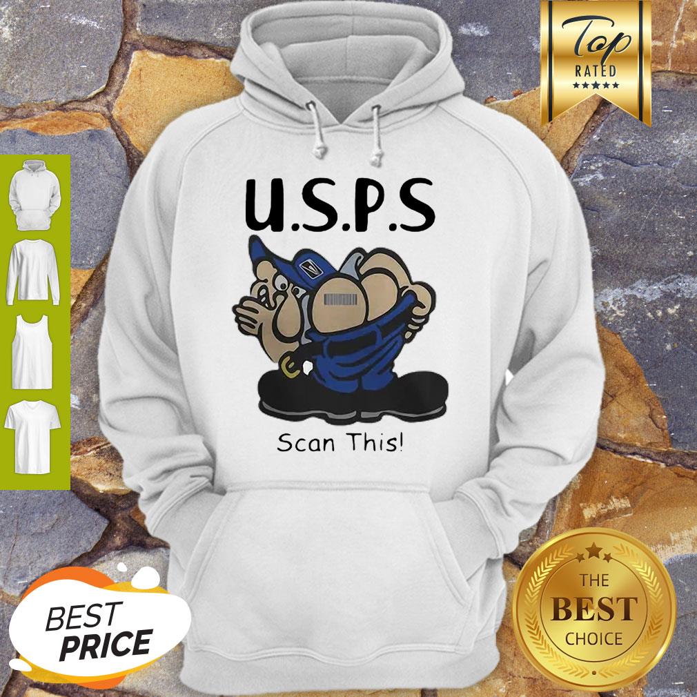 Nice U.S.P.S United States Postal Service Scan This Shirt