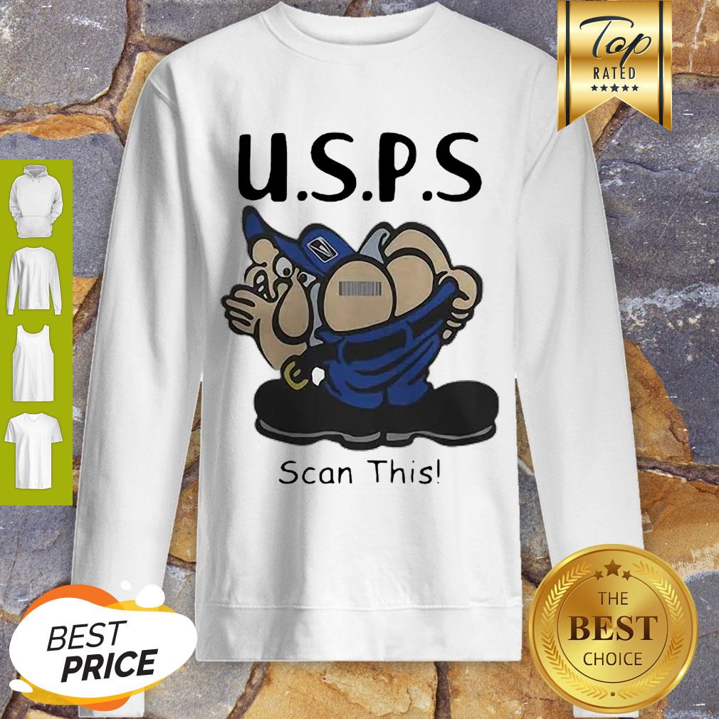 Nice U.S.P.S United States Postal Service Scan This Shirt