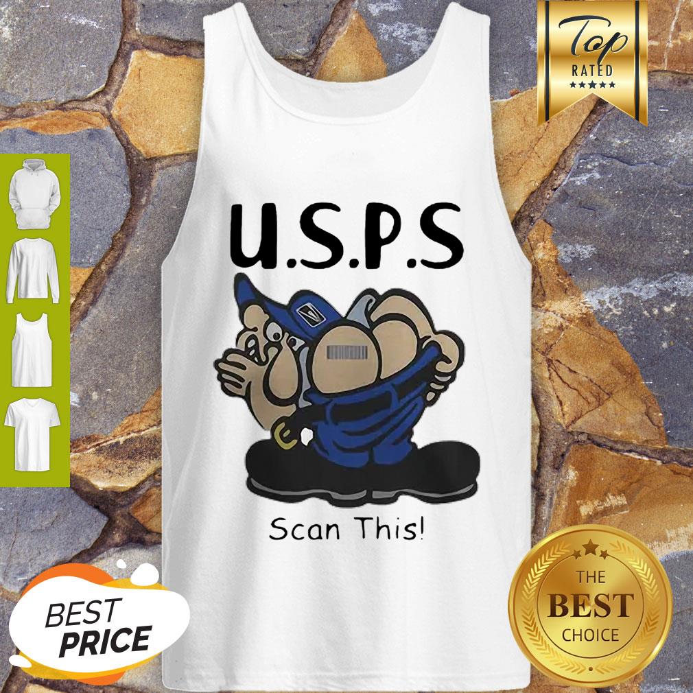 Nice U.S.P.S United States Postal Service Scan This Shirt