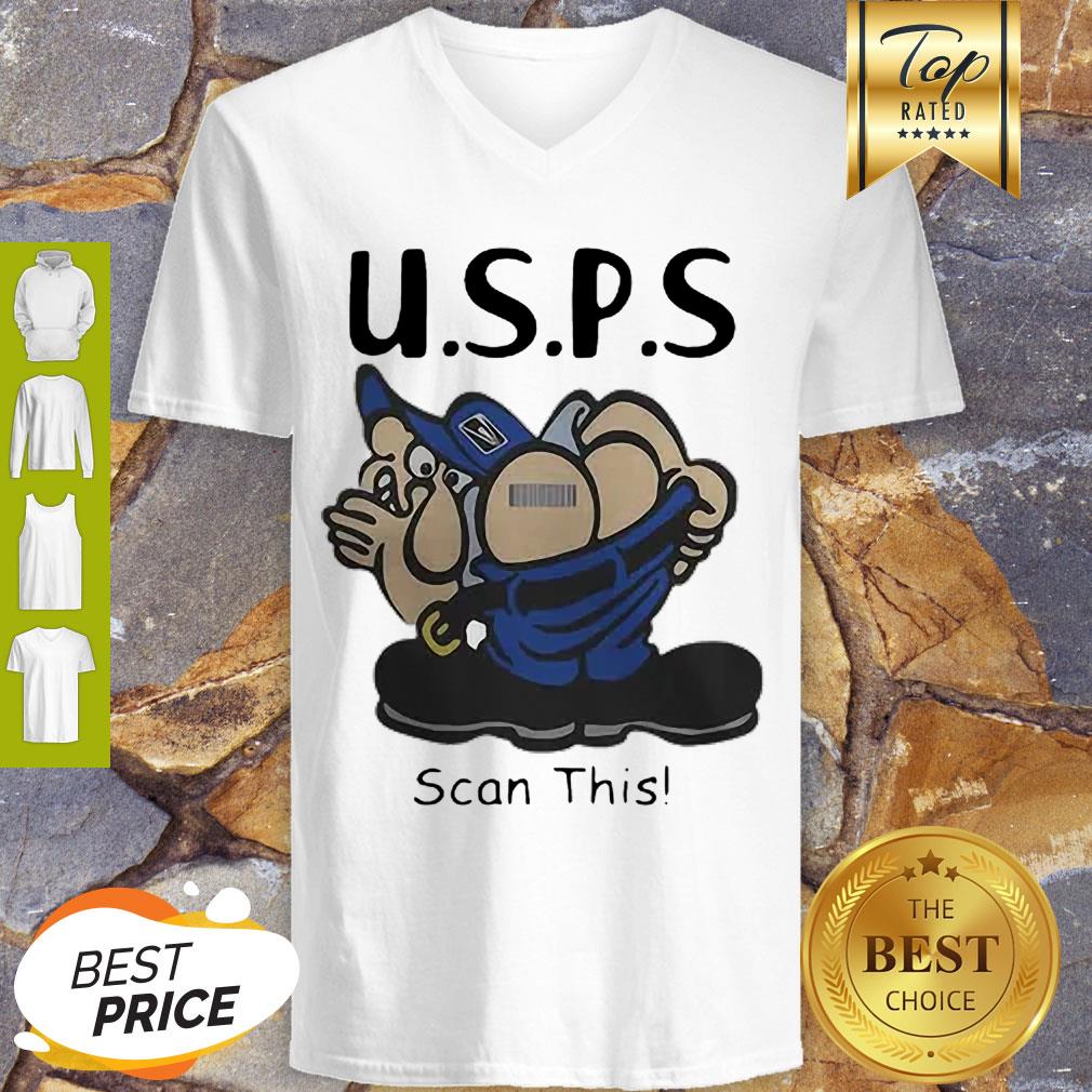 Nice U.S.P.S United States Postal Service Scan This Shirt
