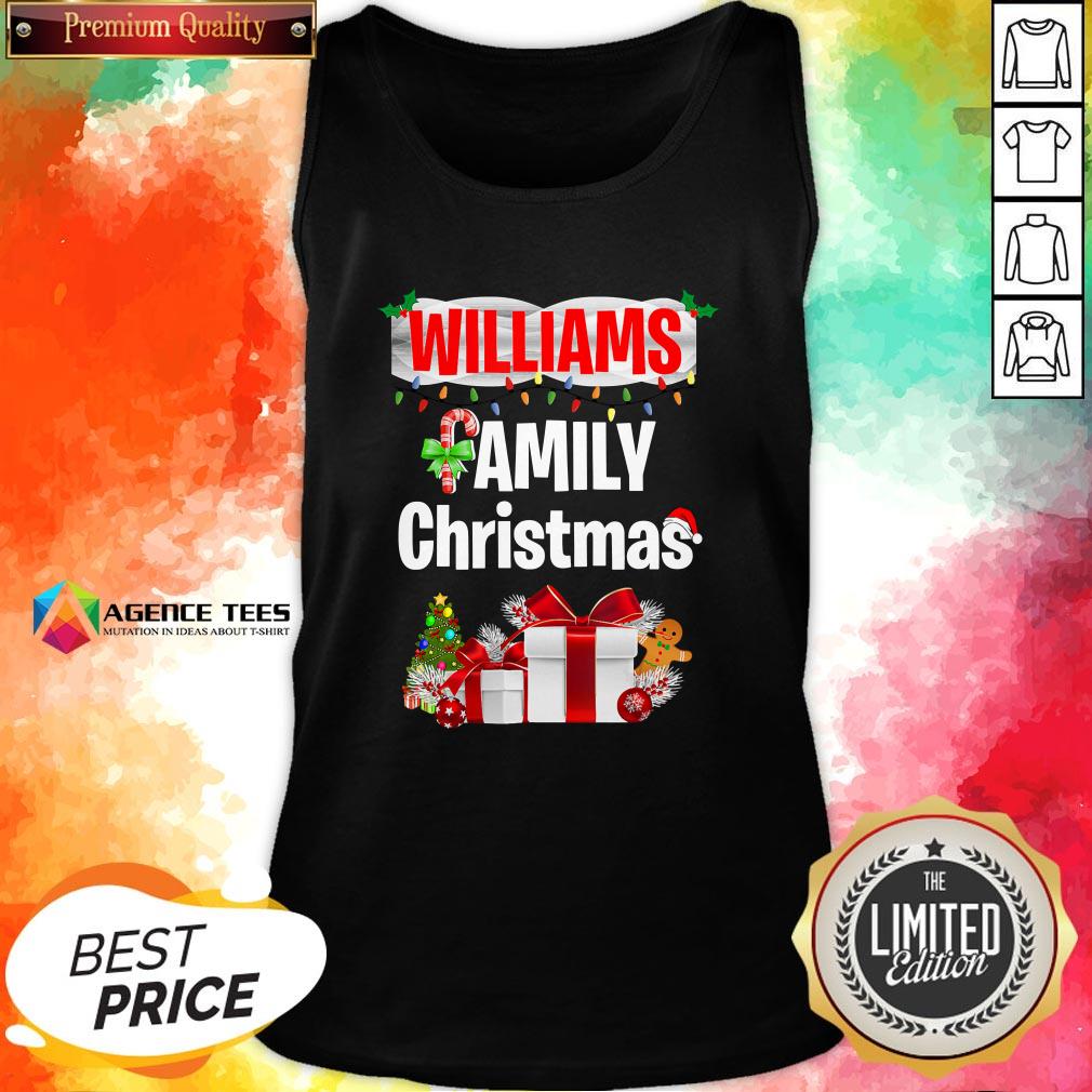 Nice Williams Family Gift Merry Christmas 2020 Shirt