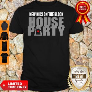 Official New Kids On The Block House Party Shirt