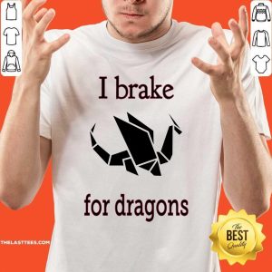 Official I Brake For Dragon Bumper Shirt