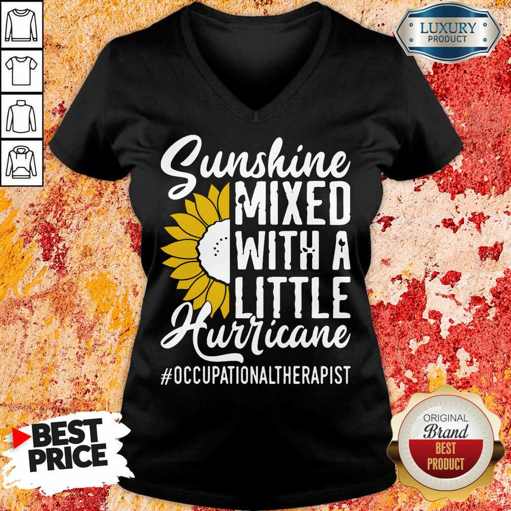 Occupational Therapist Sunshine Mixed Little Hurricane Shirt
