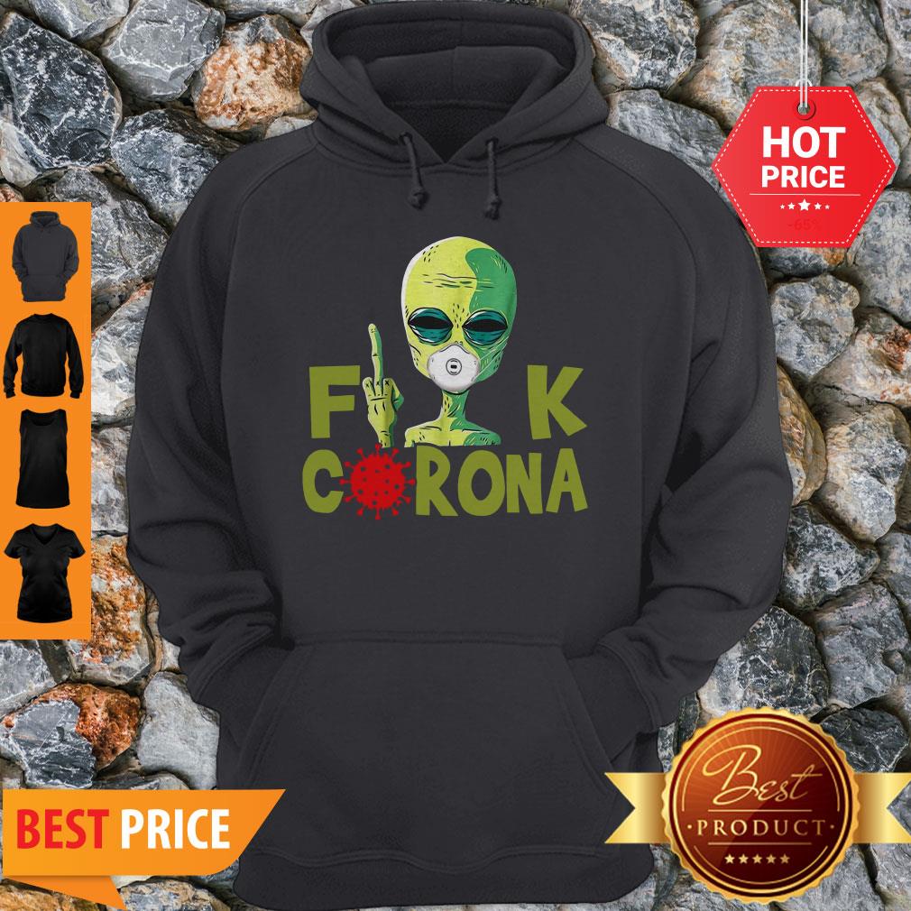 Official Alien Mask Fuck Corona Shirt