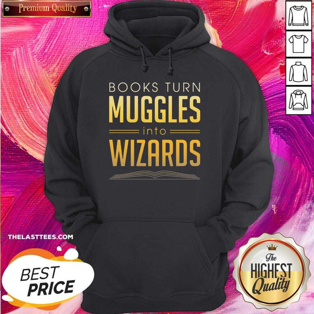 Official Books Turn Muggles Into Wizards Shirt