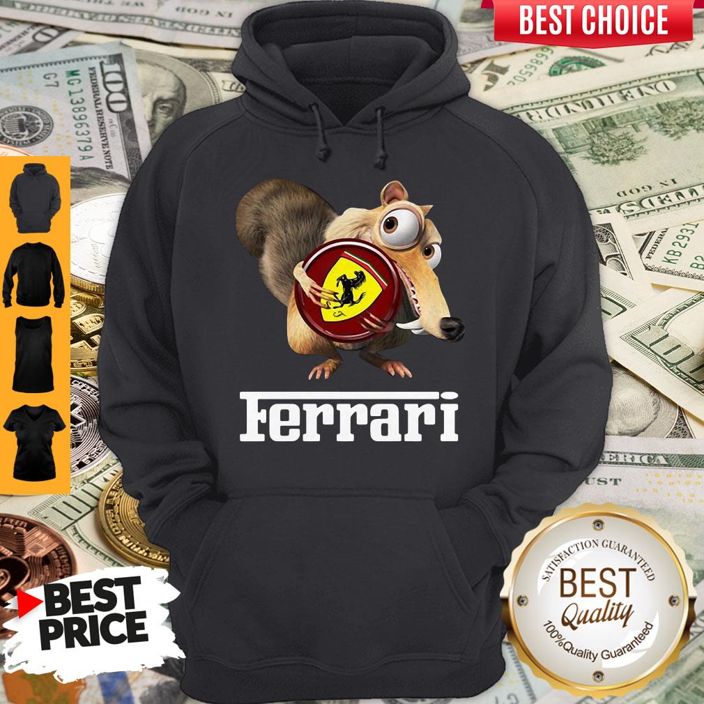 Official Brown Chipmunk Scuderia Ferrari Shirt