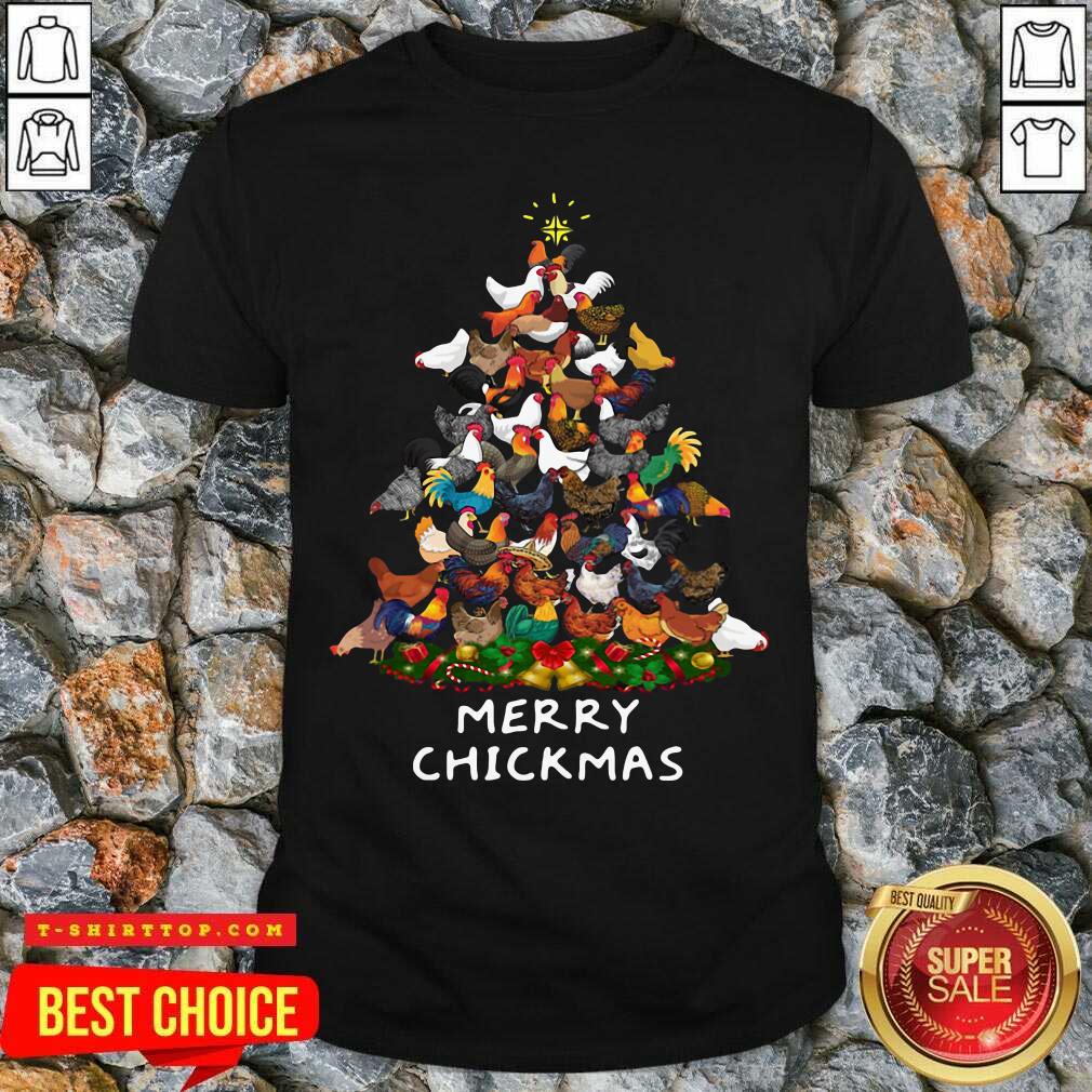 Official Chicken Tree Merry Chickmas Shirt