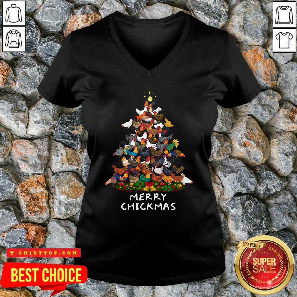 Official Chicken Tree Merry Chickmas Shirt