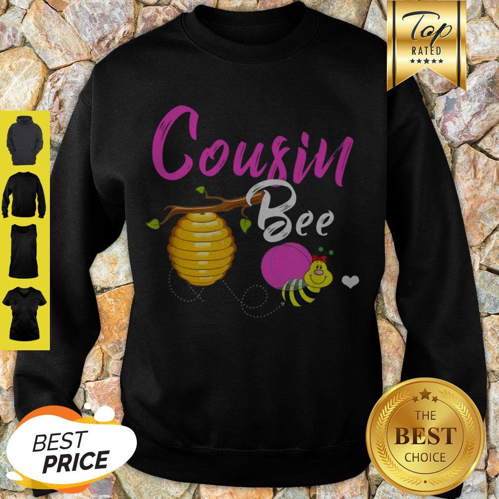 Official Cousin Bee Cute Sassy Honey Bee Mothers Day Gift Shirt