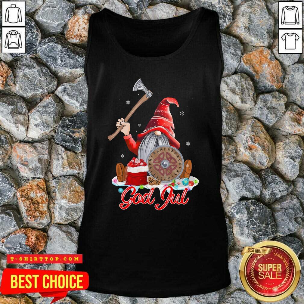 Official Gnome Viking Glaedelig Jul Christmas Shirt