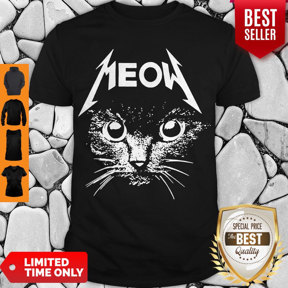 Official Great Metallica Meowtalica Black Cat Shirt