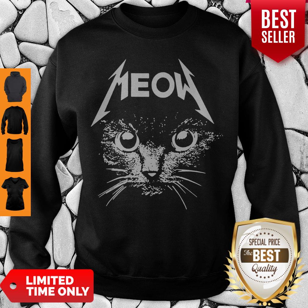 Official Great Metallica Meowtalica Black Cat Shirt