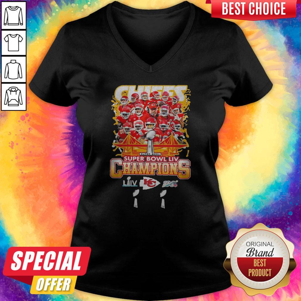 Official Kansas City Chiefs Super Bowl LIV Champs Shirt