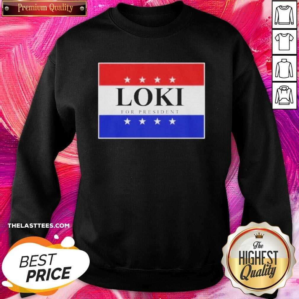 Official Loki For President 2020 Shirt