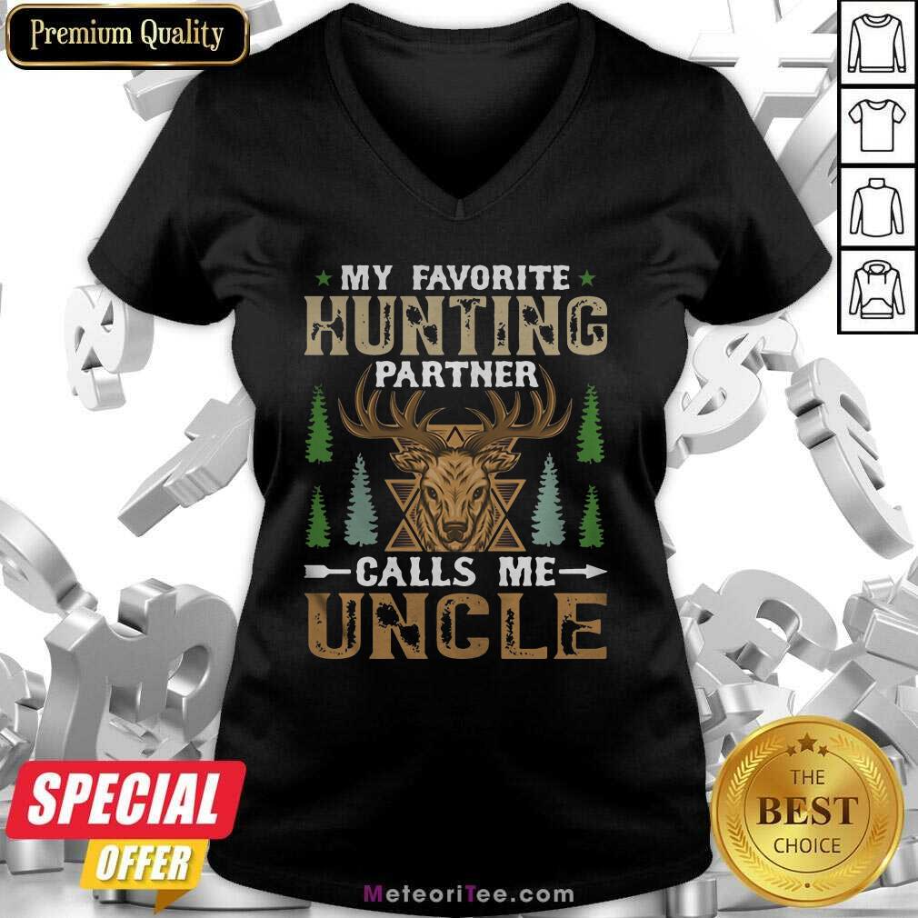 Official My Favorite Hunting Partner Calls Me Uncle Shirt