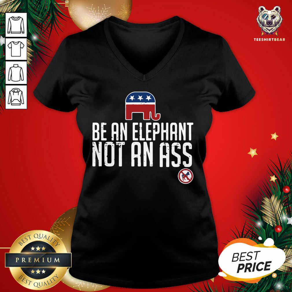 Official Republican Be An Elephant Not An Ass Shirt