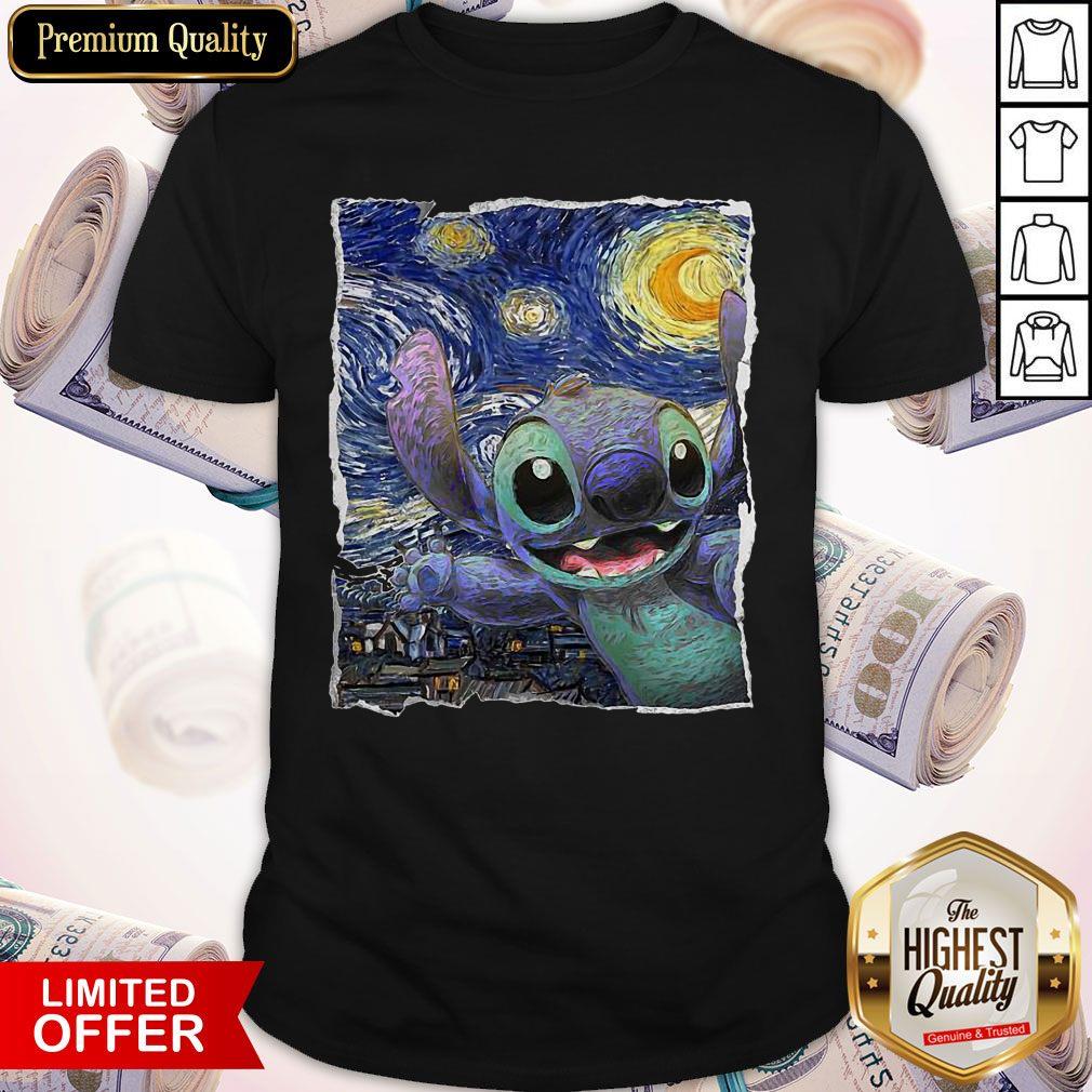 Official Stitch Starry Night Shirt
