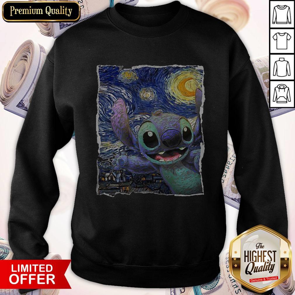Official Stitch Starry Night Shirt