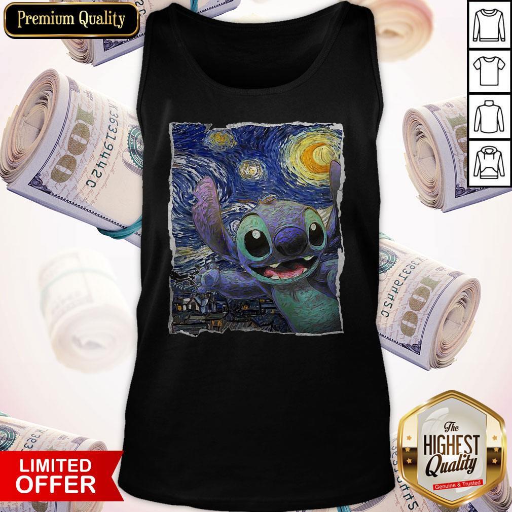 Official Stitch Starry Night Shirt