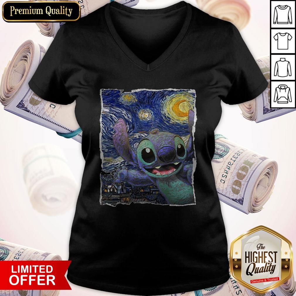 Official Stitch Starry Night Shirt