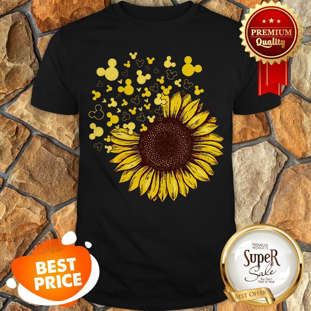 Official Sunflower Mashup Mickey Head Shirt