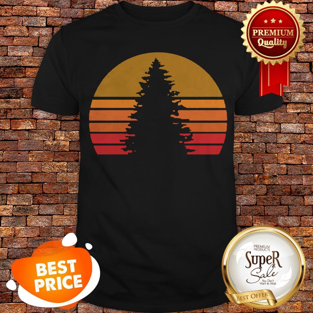 Official Sunset Rock Tree Vintage Shirt