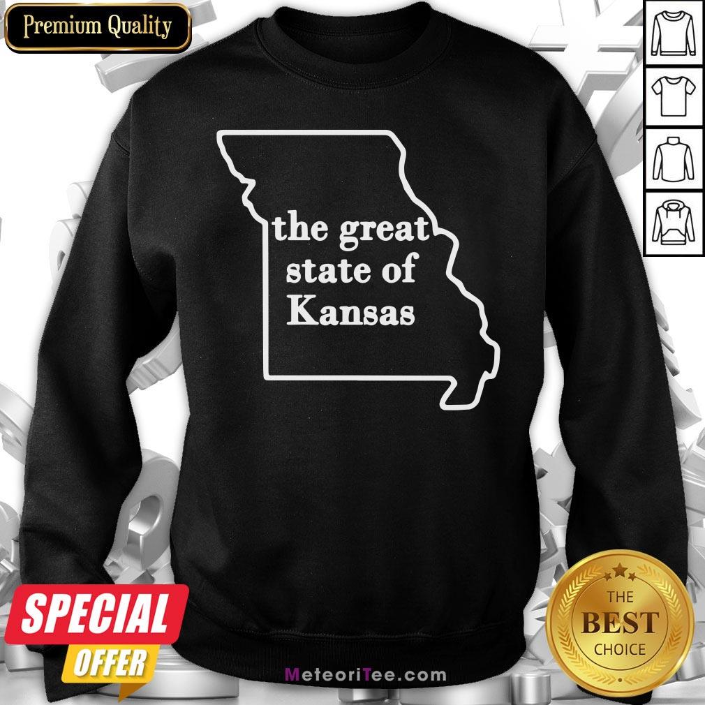 Official The Great State Of Kansas Missouri Shirt