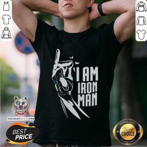 Pretty I Am Iron Man Gauntlet Shirt