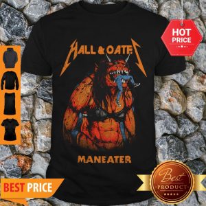 Official Hall And Oates Maneater Metallica Shirt