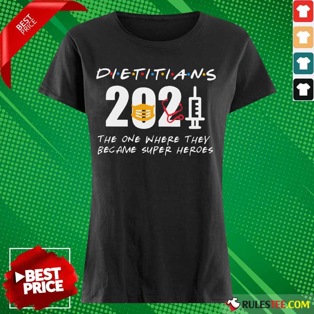 Overjoyed Dietitians 2021 SuperHeroes Shirt