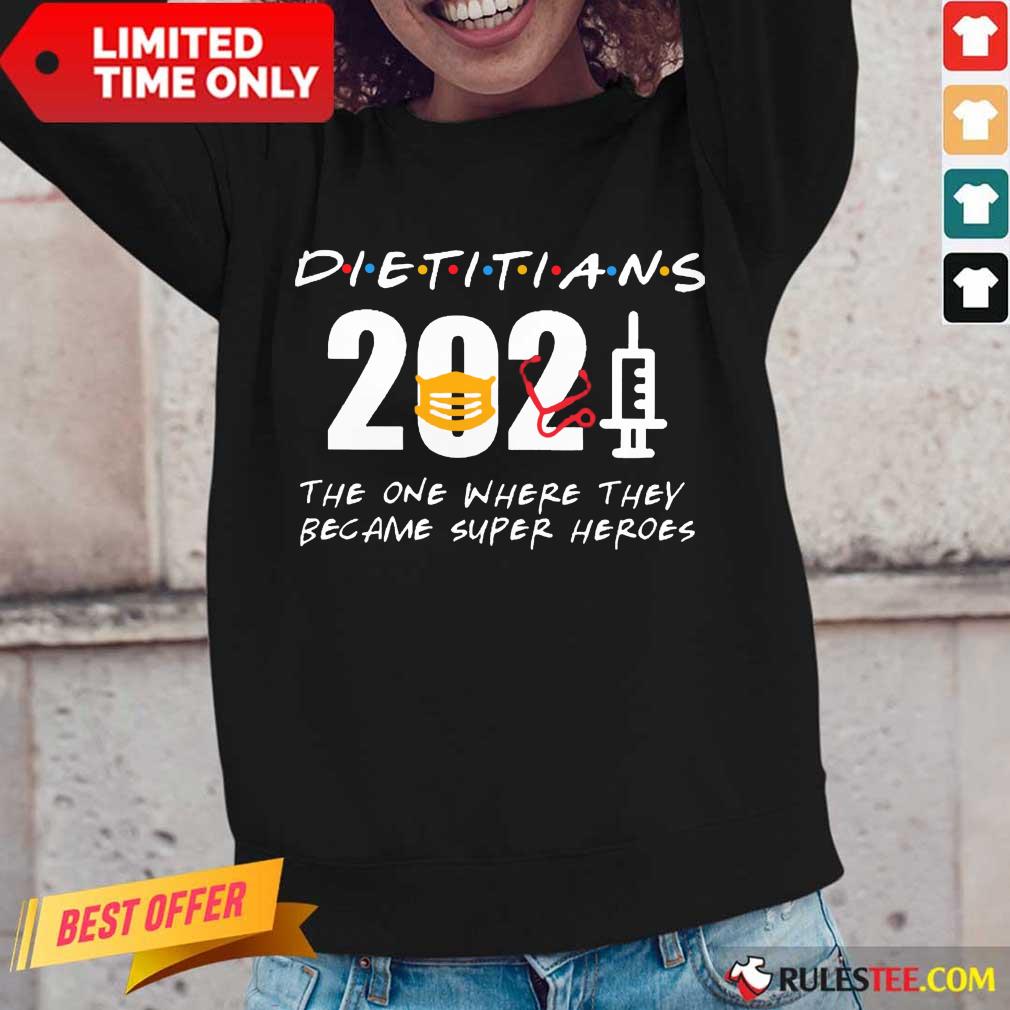 Overjoyed Dietitians 2021 SuperHeroes Shirt