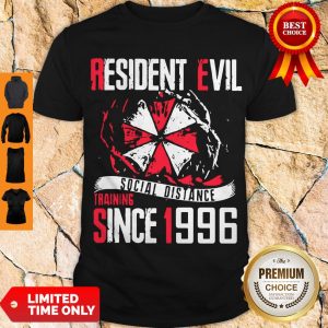 Perfect Resident Evil Social Distance Training Since 1996 Shirt