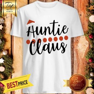 Official Christmas Auntie Claus Shirt