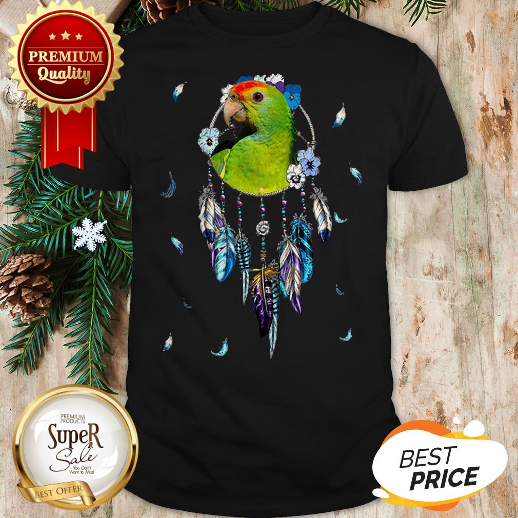 Parrot Dreamcatchers Rings Native American Shirt