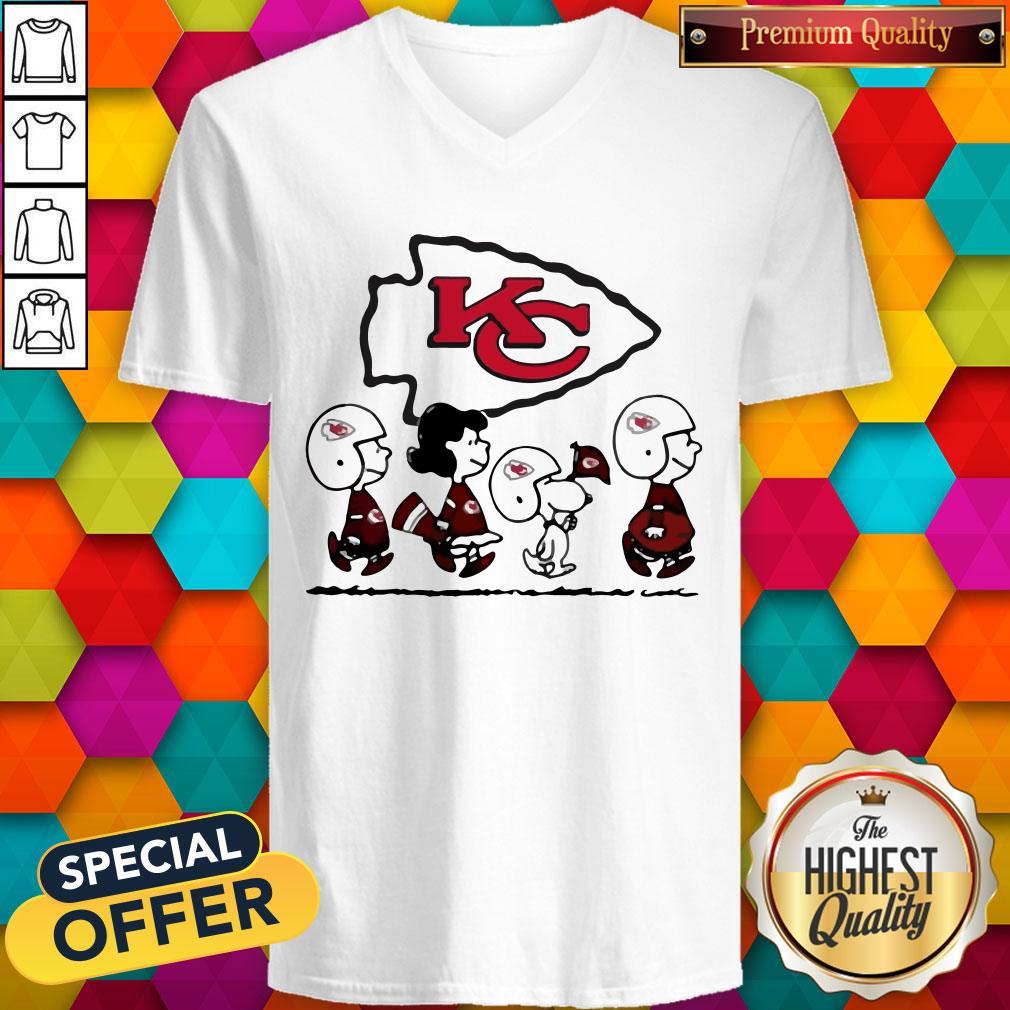 Peanuts Characters Kansas City Chiefs Shirt