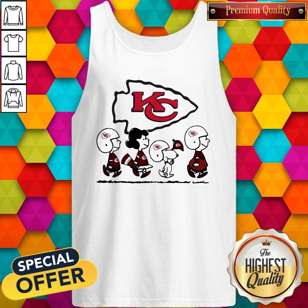 Peanuts Characters Kansas City Chiefs Shirt