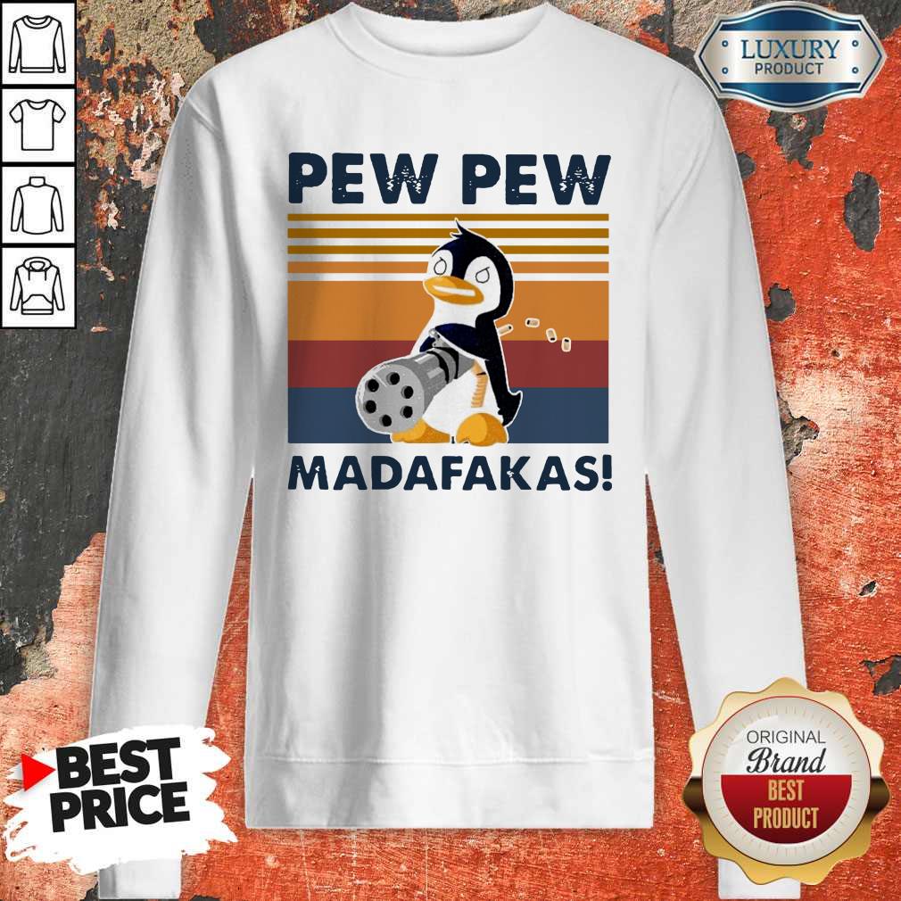 Penguin Mafia Pew Pew Madafakas Vintage Shirt