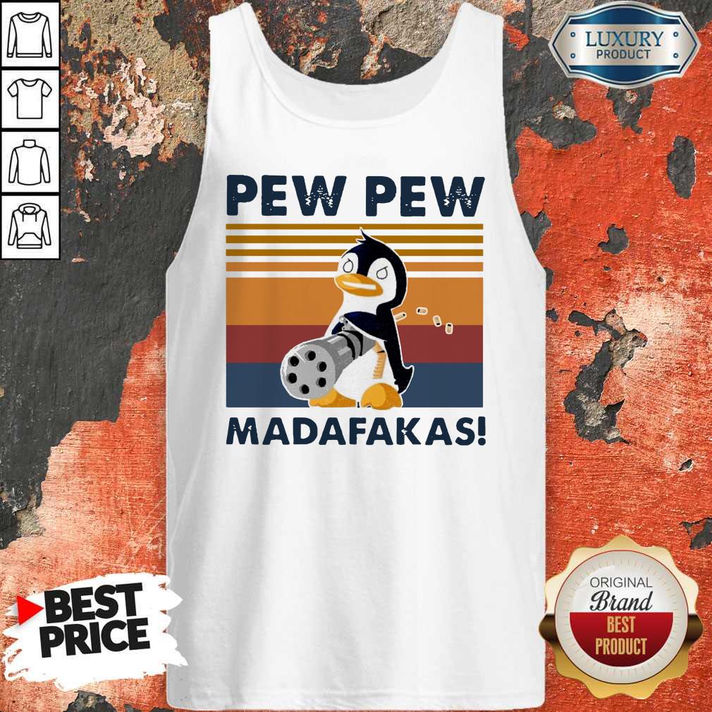 Penguin Mafia Pew Pew Madafakas Vintage Shirt