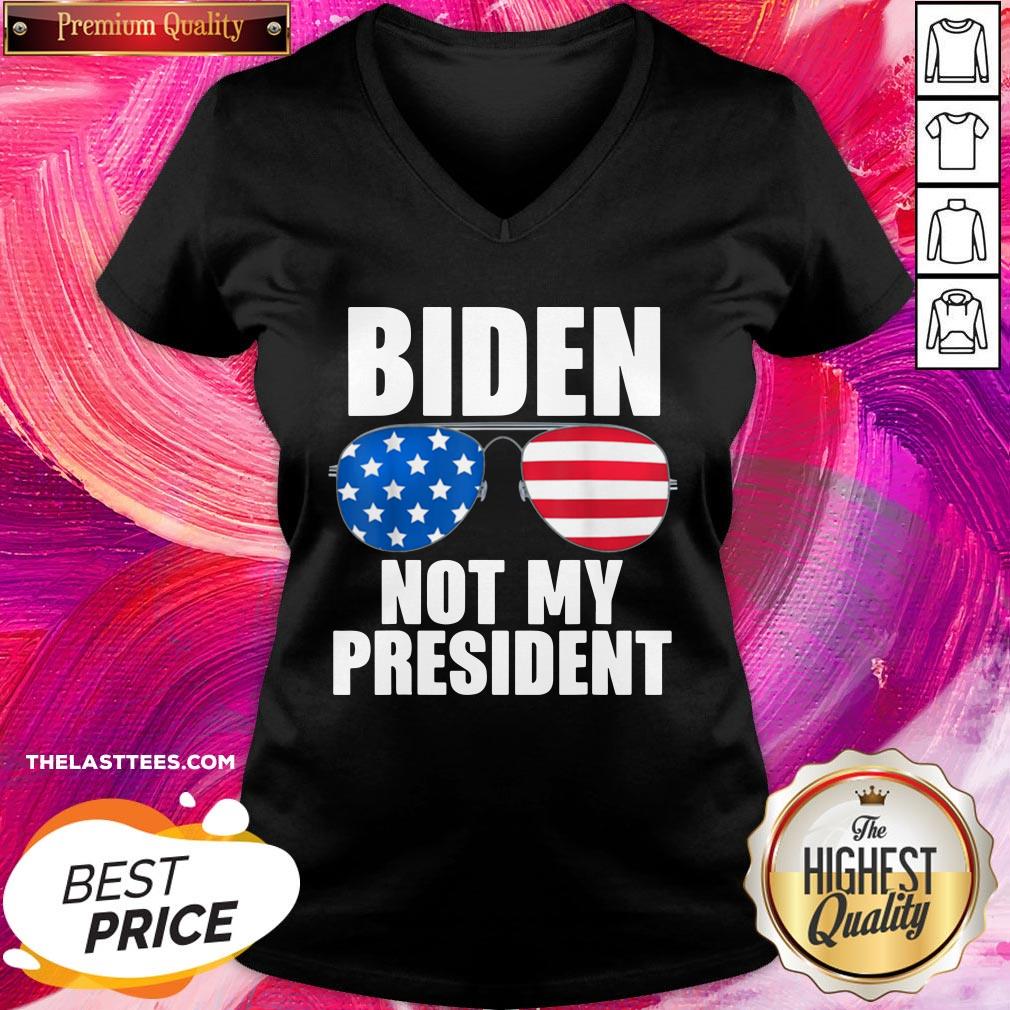 Perfect Biden Is Not My President Funny Anti Joe Biden Political Shirt
