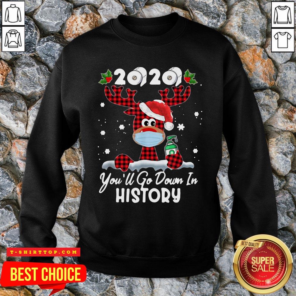 Perfect Christmas 2020 You’ll Go Down In History Shirt