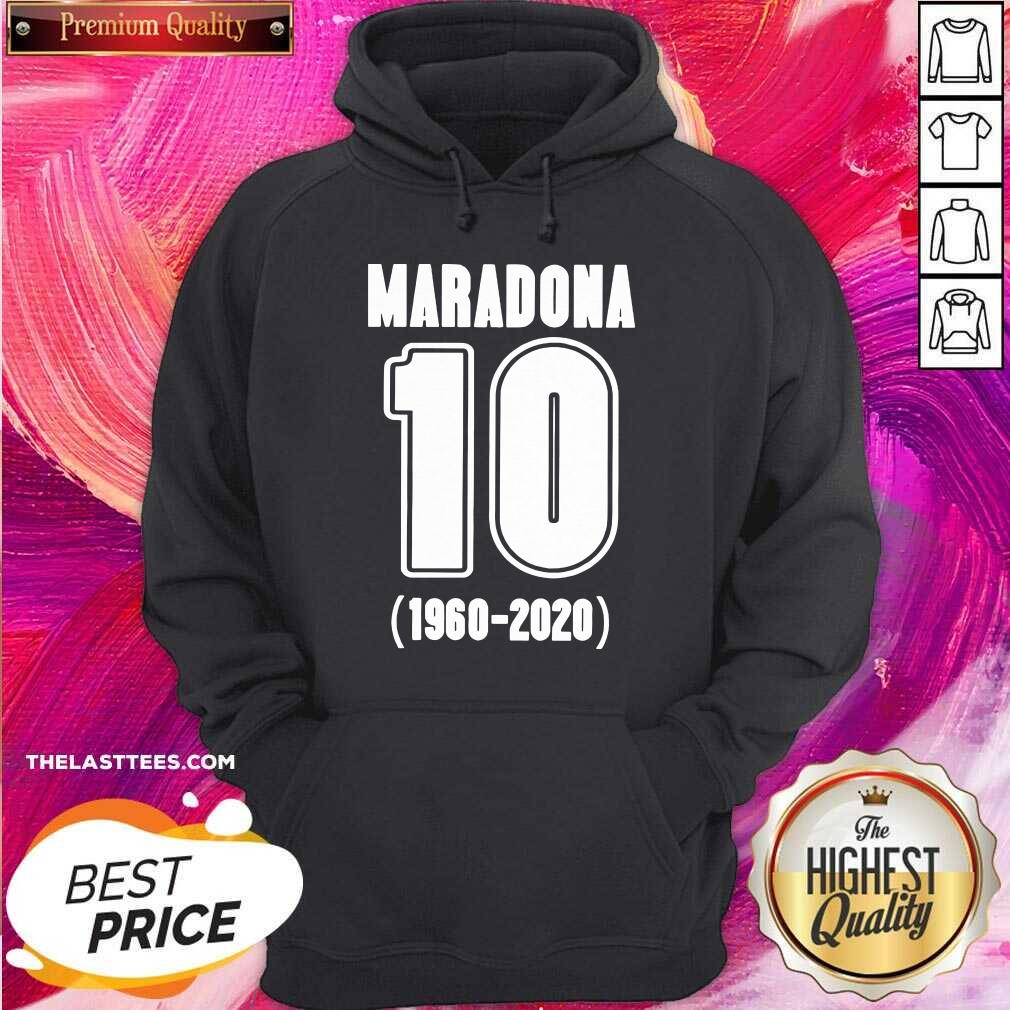 Perfect Diego Maradona 10 1960 2020 Rest In Piece Maradona Shirt