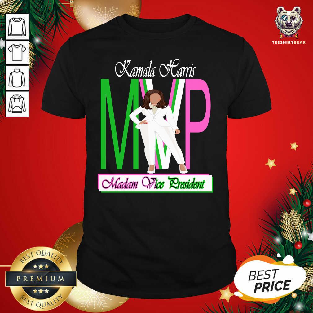 Perfect Kamala Harris Mvp Madam Vice President Shirt