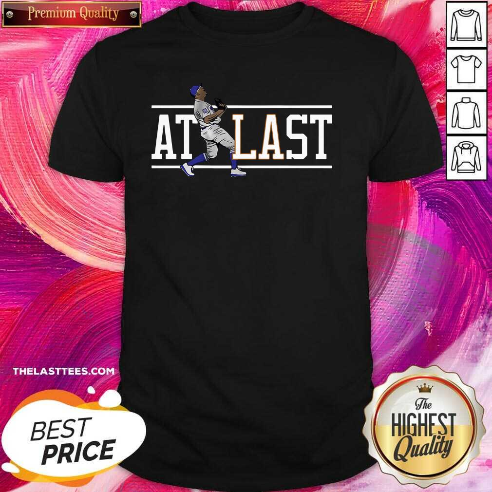 Perfect La Dodgers At Last Shirt
